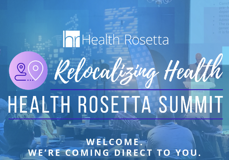 Cover for Health Rosetta Summit 